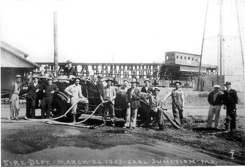 photo of old fire truck